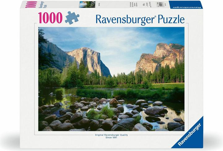 Actual product image Ravensburger Puzzle 12000648 - Yosemite Valley - 1000 piece jigsaw puzzle for adults and children 14+ (1000 pieces)