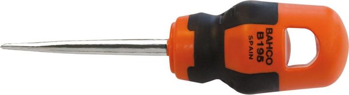 Image du produit Bahco BahcoFIT Tournevis pour vis à fente, droit, avec manche court en caoutchouc, 0,8 mm x 4 mm x 25 mm (Vis fendues)