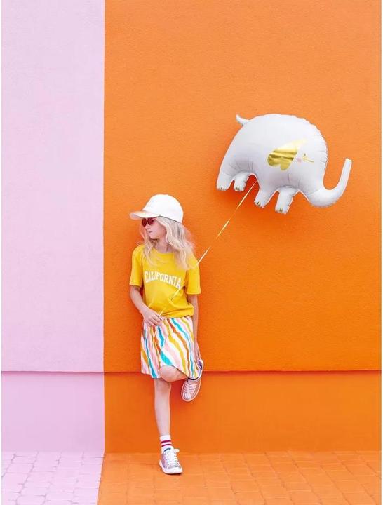 Actual product image Amscan Foil Balloon White Elephant