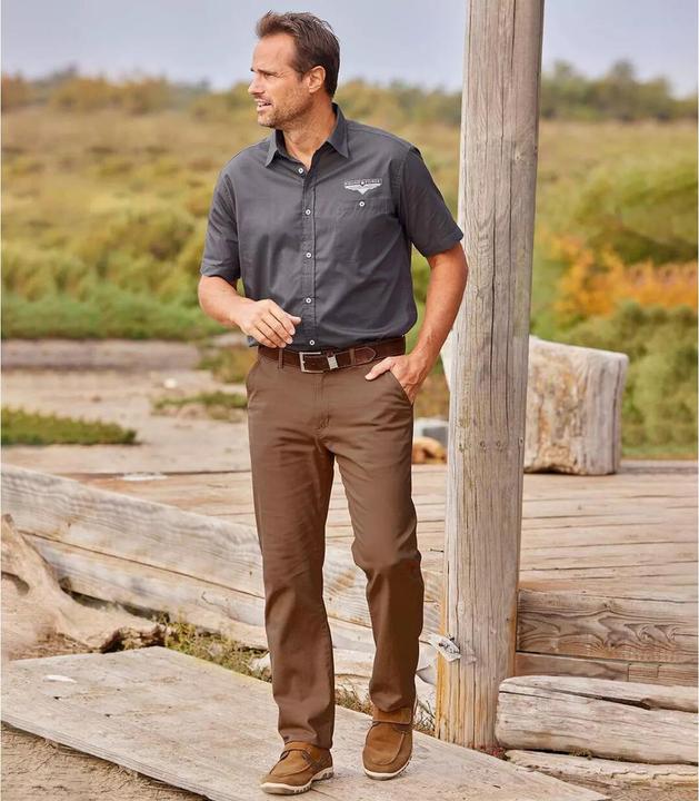 Actual product image Atlas For Men StretchChino autumn wind (56)