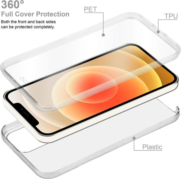 Produktbild Cadorabo TPU Hülle 360 Grad Case (Apple iPhone 12 mini)