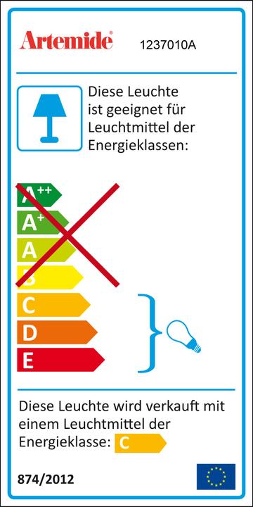 Energy Label Artemide Pirce Mini (R7s)