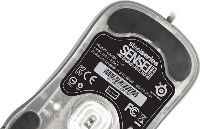 Actual product image SteelSeries Sensei (RAW)