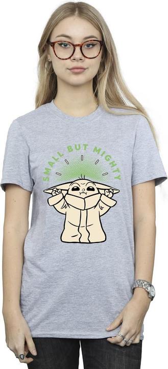 Image du produit Star Wars - T-shirt THE MANDALORIAN SMALL BUT MIGHTY GROGU - Femme (XL)
