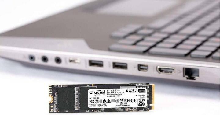 Actual product image Crucial P1 (2000 GB, M.2 2280)