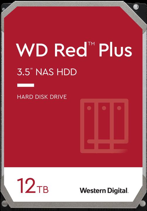 Produktbild WD Red Plus (12 TB, 3.5", CMR)