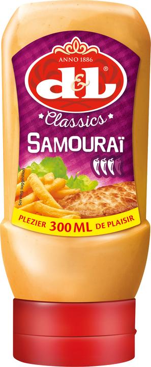 Actual product image D&L Samouraï sauce (322 g)