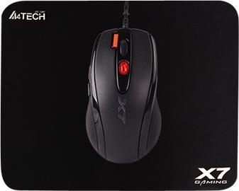 Produktbild A4Tech A4 TECH X-Game X-7120 A4TMYS46028 Maus (optisch, 3000 DPI, schwarze Farbe) (Kabelgebunden)