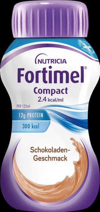 Actual product image Fortimel Compact 2.4 Chocolate (Chocolate, 4 x)