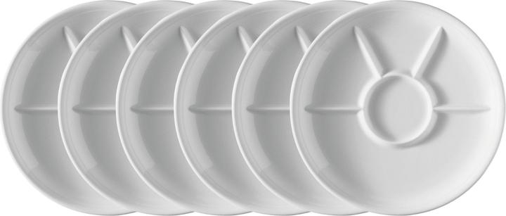 Produktbild Thomas Trend weiss Fondue-/Grillteller 27 cm Set6