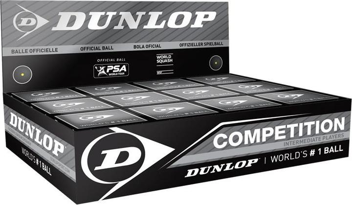 Produktbild Dunlop Squashball COMPETITION 12-Box
