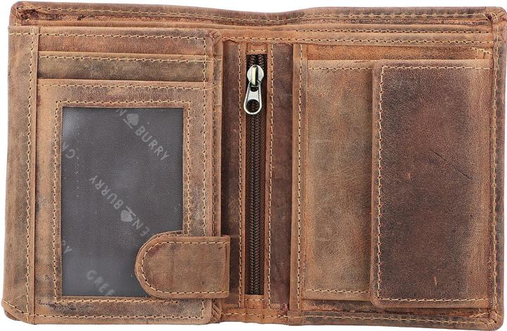 Produktbild Greenburry Vintage Geldbörse RFID Leder 10 cm
