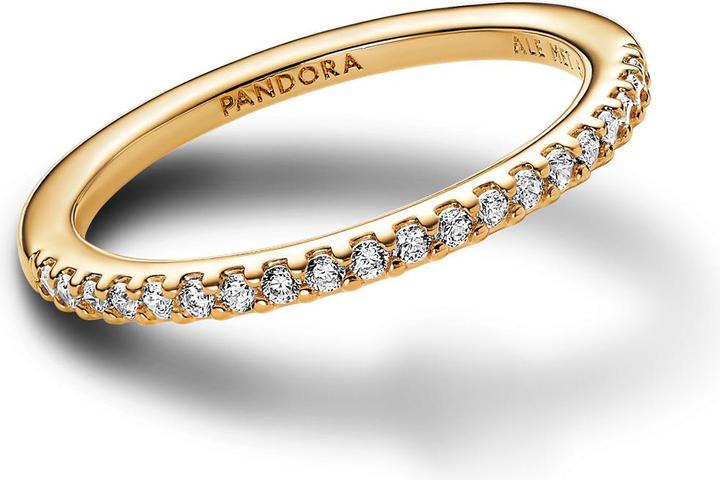 Image du produit Pandora Anneau de ruban scintillant (56, Argent 925)