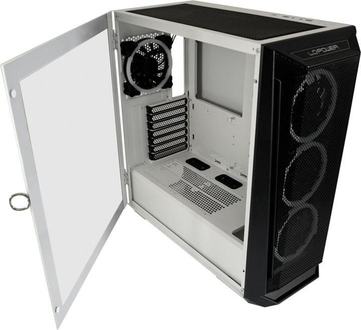 Immagine prodotto LC-Power Housing Gaming 805BW Holo-1 X RGB Nero/Bianco al dettaglio (mATX, Mini-ITX, ATX, E-ATX)