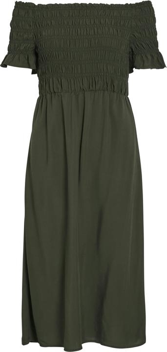 Vila VILISA Schulterfreies Midikleid