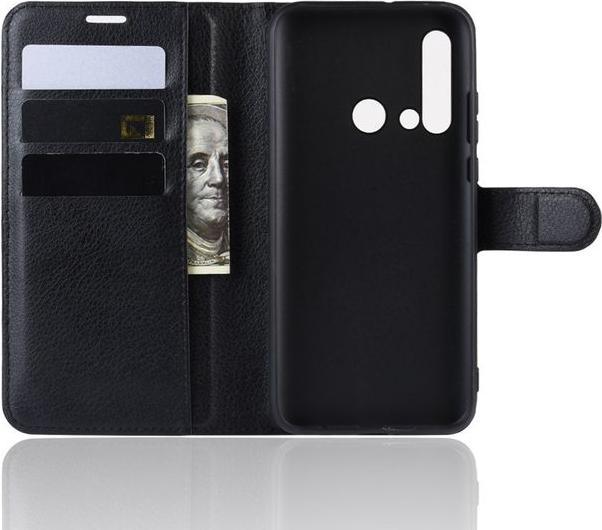 Actual product image MU Classic Litchi Leather Bookcover Series (Huawei P20 Lite (2019))