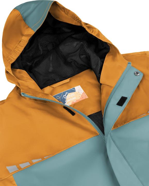 Image du produit Normani Kinder Regenjacke „Sointula“ Blau/Coyote (98, 102, 104, 100 A)