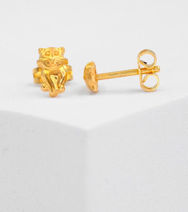 Actual product image Muau Cat (750/18K yellow gold)