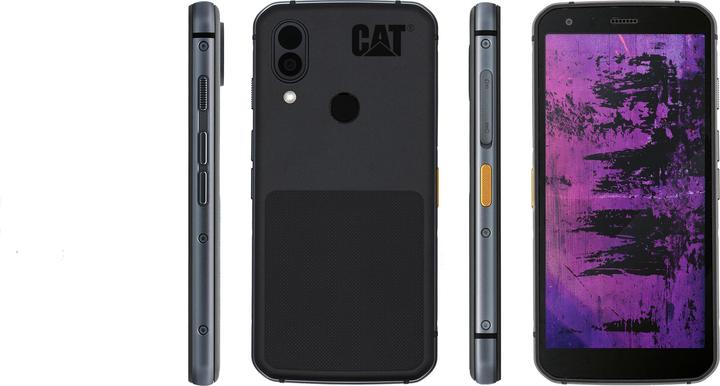 Actual product image Cat S62 Pro Version 2022 (128 GB, Black, 5.70", Dual SIM, 12 Mpx, 4G)