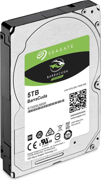 Actual product image Seagate BarraCuda (5 TB, 2.5", SMR)