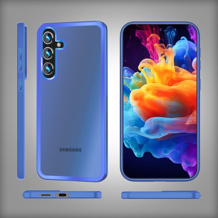 Immagine prodotto Nalia Copertura ibrida semitrasparente con cornice protettiva (Samsung Galaxy S24+)