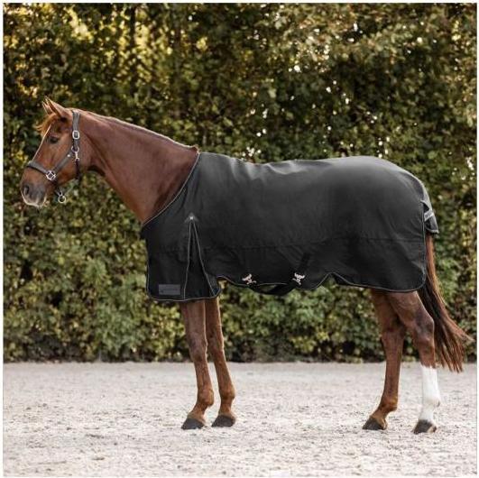 Actual product image Waldhausen Horse outdoor rug Arctic 100g black 155 cm