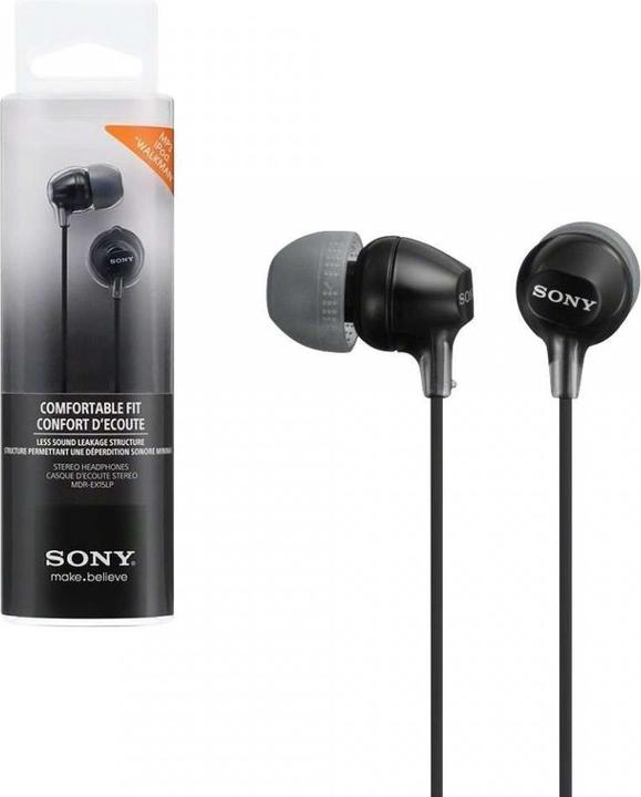 Productafbeelding Sony Mdr-Ex15lpb (Geen ruisonderdrukking, Bedraad)