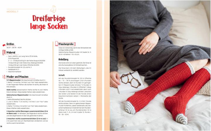 Immagine prodotto Calzini a maglia - comodi e alla moda (35 - 42)