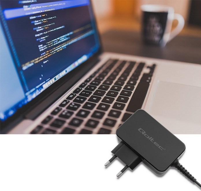 Actual product image Qoltec Power supply for Samsung Ultrabook 40W | 19v | 2.1a | 3.0*1.0 (40 W)