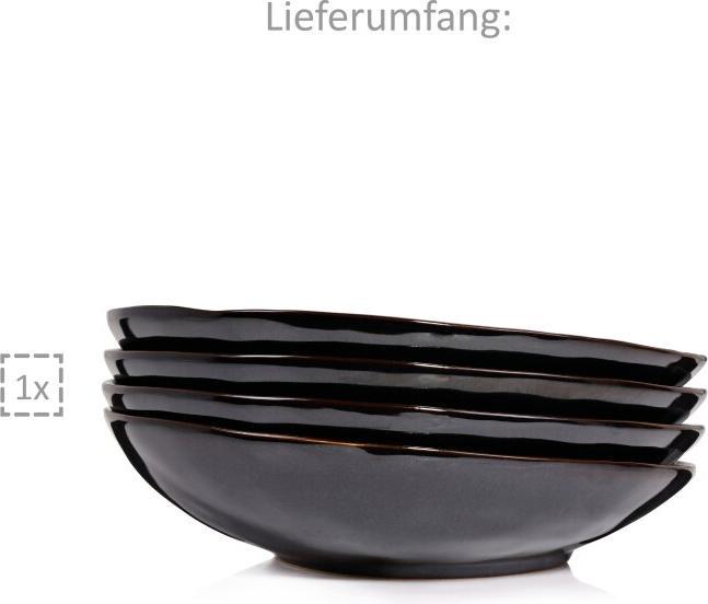 Immagine prodotto Sänger Geschirr Set di ciotole per pasta Copenhagen (24 cm, 1 l, 4 x)