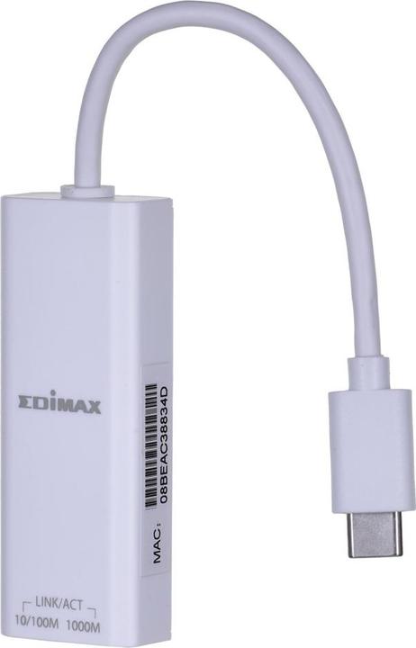 Immagine prodotto edimax Adattatore USB 3.2 Tipo C -> Gigabit Ethernet (USB 3.2, RJ45 (1x))