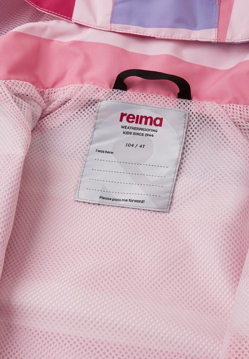 Actual product image Reima tec Kinder Regenjacke Kallavesi Sunset (110)