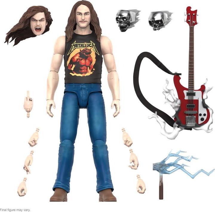 Produktbild Super7 Metallica Ultimates Actionfigur Wave 2 Cliff Burton 18 cm