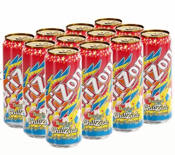 Immagine prodotto AriZona Scatola di limonata dell'orso d'oro STRAWBERRY (24 x 68 cl)