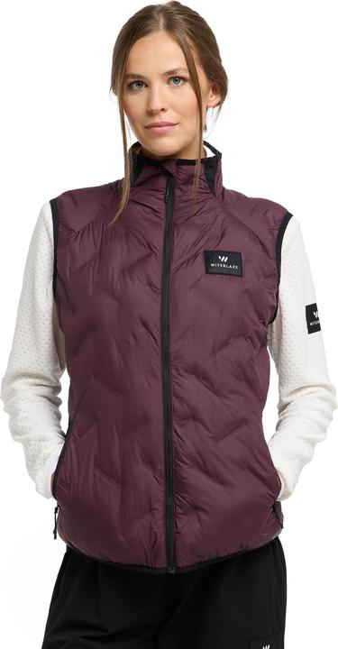 Actual product image Witeblaze AMITA Ladies" vest padded dark aubergine XL (XL)