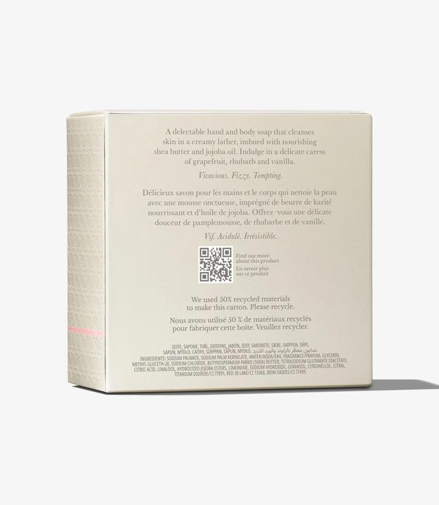 Produktbild Molton Brown Delicious Rhubarb & Rose Perfumed Soap (Hartseife, 150 ml)