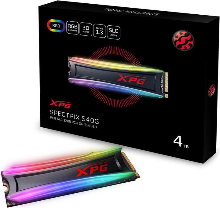 Produktbild Adata XPG Spectrix S40G Series (4000 GB, M.2 2280)