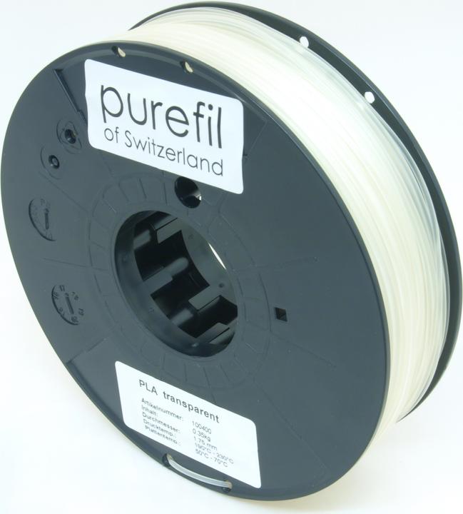 Actual product image Purefil Filament (PVA, 1.75 mm, 350 g, Transparent)