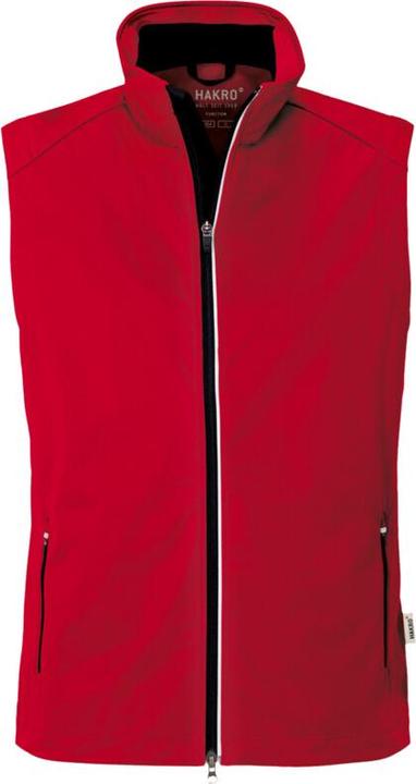Actual product image Hakro Light softshell waistcoat Edmonton red, 6XL (6XL)