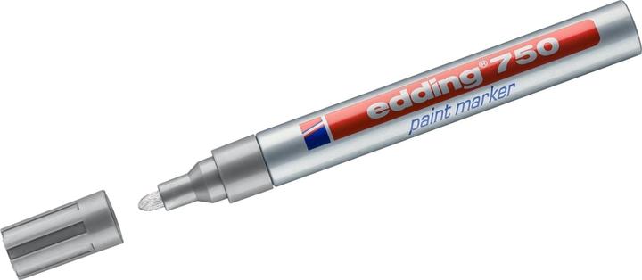 Produktbild Edding Lackmarker 750 (Silber, 4 mm, 1 x)