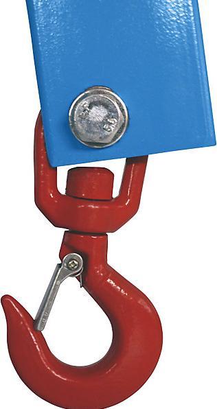 Immagine prodotto Janssen Hydraulik-Technik Gru per officina BLUE, portata 500 kg, supporto mobile puntellato, sistema