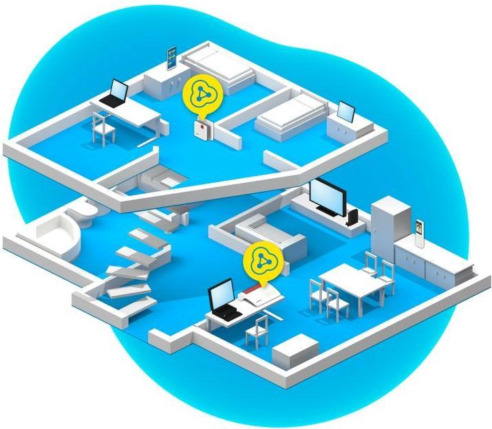Immagine prodotto AVM FRITZ! ripetitore 600 WLAN Mesh International / CH (600 Mbit/s)