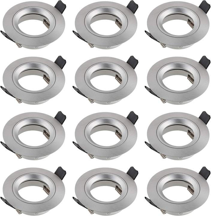 Image du produit Sebson Lot de 12 cadres de spots encastrés (GU10)