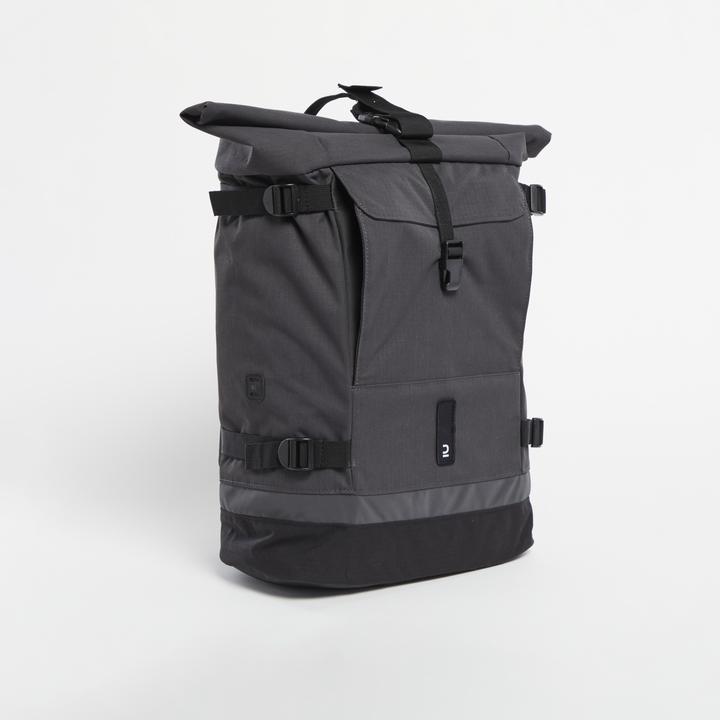 Produktbild Btwin Fahrradtasche Gepäcktasche Rucksack 1×25 Liter (25 l, Gepäckträgertasche)