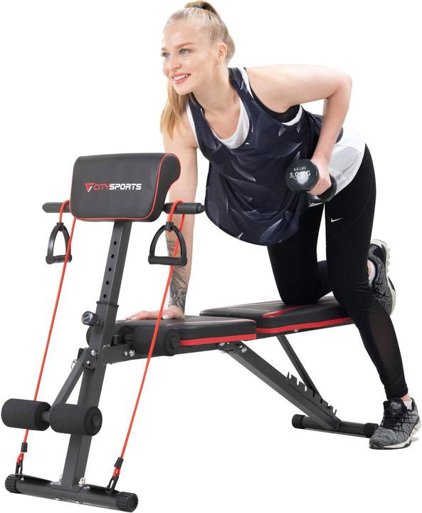 Actual product image Citysports Folding Fitness Bench S1-1