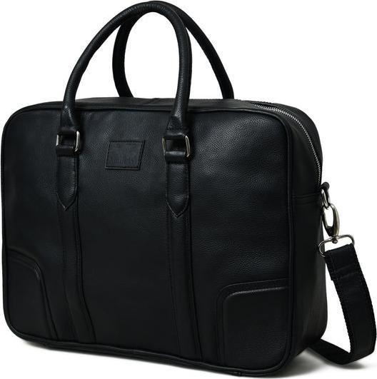 Produktbild Only-Bags.Store Texas Schwarz Leder Aktentasche