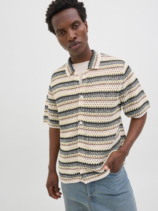 Produktbild Jack & Jones Gestreift Poloshirt Poloshirt (M)
