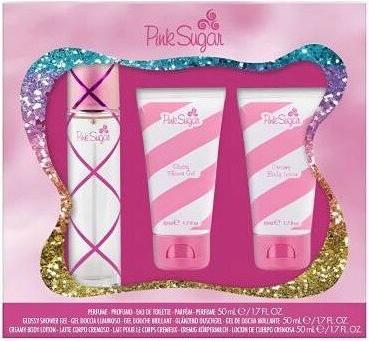 Actual product image Aquolina PINK SUGAR EDT100ML+S.GEL 100 M