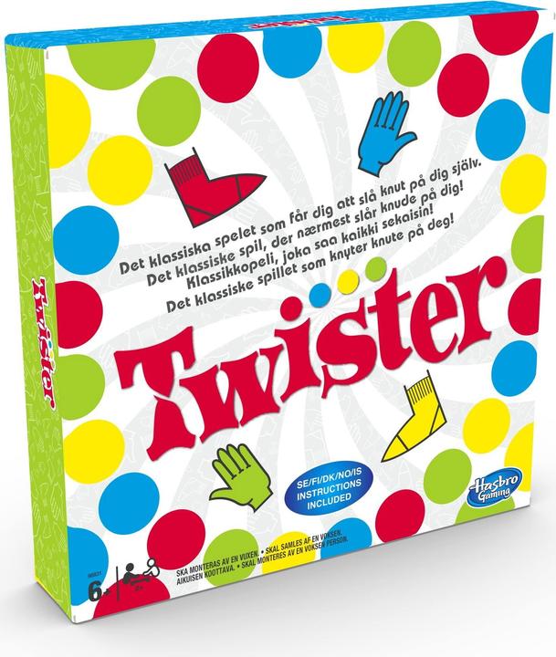 Image du produit Hasbro Gaming Twister (Allemand, Français, Italien, Anglais)