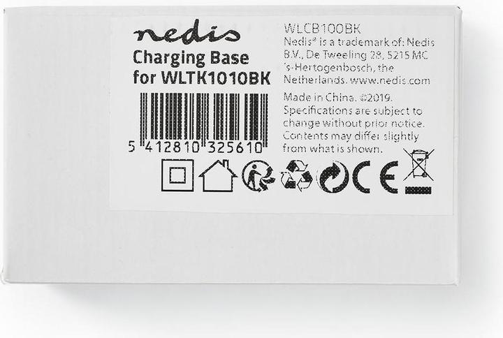 Image du produit Nedis Walkie-Talkie Charging Base - New Convient pour : Ventre et dos 2 Noir Noir
